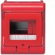 VECTOR IP65 PARETE 4+2 MOD EMERGENZA - HAGER VE105A product photo Photo 01 2XS