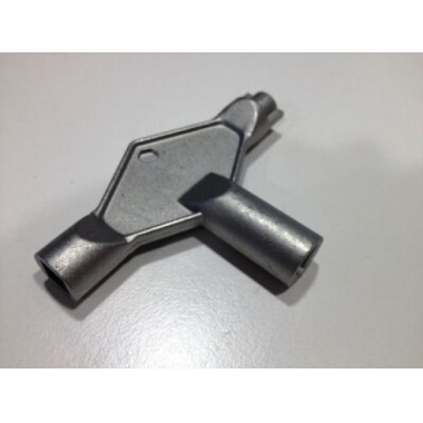 CHIAVE A TRE INSERTI IN ALLUMINIO - HAGER 17852 product photo Photo 01 3XL