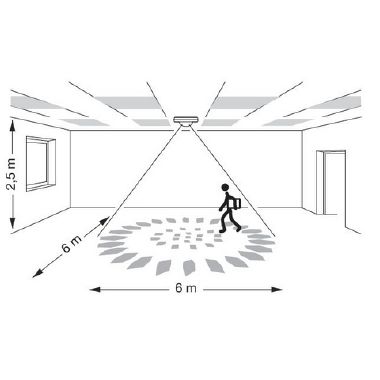 TECTOMAT PRESIO 360° SE DA SOFFITTO INC. - HAGER 52371 - HAGER 52371 product photo Photo 02 3XL