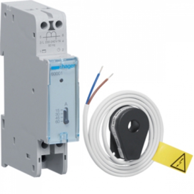 RELE' GESTIONE CARICHI 1 USCITA 15-60A 1M - HAGER 60001 product photo Photo 02 3XL