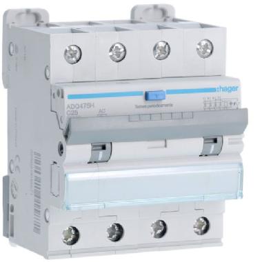 DIFF MAGN 4P 30MA AC 25A 10KA C 4M - HAGER ADQ475H - HAGER ADQ475H - HAGER ADQ475H product photo Photo 01 3XL