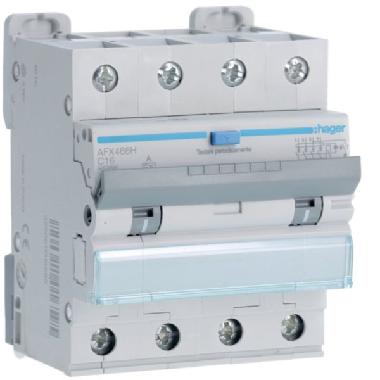 DIFF MAGN 4P 300MA A 16A 10KA C 4M - HAGER AFX466H - HAGER AFX466H - HAGER AFX466H product photo Photo 01 3XL