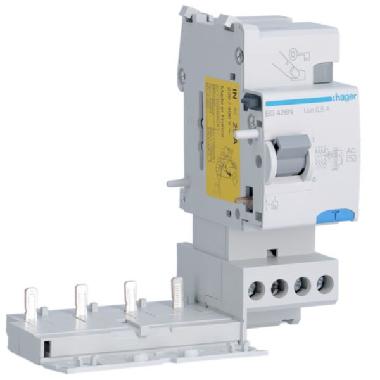 BLOCCO DIFFERENZIALE 4P 500MA <25A AC 2M - HAGER BG426N product photo Photo 01 3XL