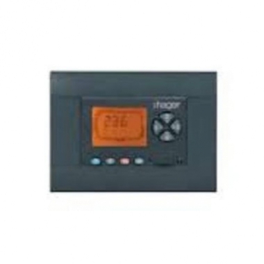 CRONOTERMOSTATO INCASSO NERO ILLUMINATO MULTIPOTENZA  COM E/I ING TEL HAGER EK539N - HAGER EK539N product photo Photo 02 3XL