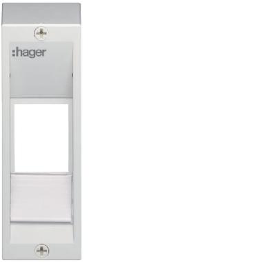 CALOTTA DA PARETE 1 FILA - 2 MOD - HAGER GD102B product photo Photo 01 3XL