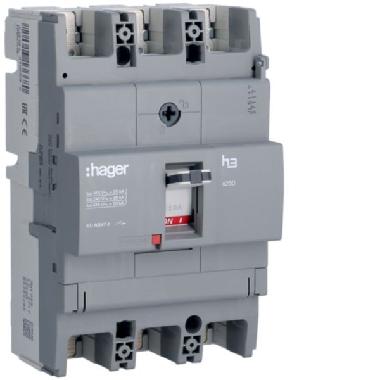 INTERR AUTOM X250 3P 25KA 250A SGANC TM FIX - HAGER HHB250L - HAGER HHB250L product photo Photo 01 3XL