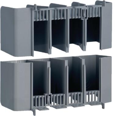 KIT 2 COPRIMORSETTI X160 4P ATT DIVARICATI - HAGER HYA024H product photo Photo 01 3XL