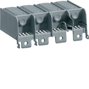 KIT 2 COPRIMORSETTI X160 4P MORS PER CAVI - HAGER HYA028H product photo Photo 01 3XL