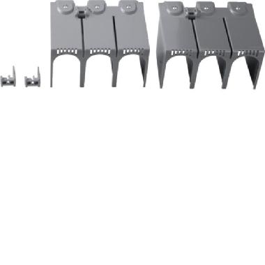 KIT 2 COPRIMORSETTI X250 3P ATT PROLUNGATI - HAGER HYB021H - HAGER HYB021H product photo Photo 01 3XL