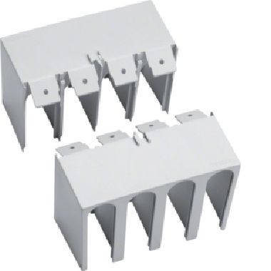 KIT 2 COPRIMORSETTI H250 4P ATT PROLUNGATI - HAGER HYC022H product photo Photo 01 3XL