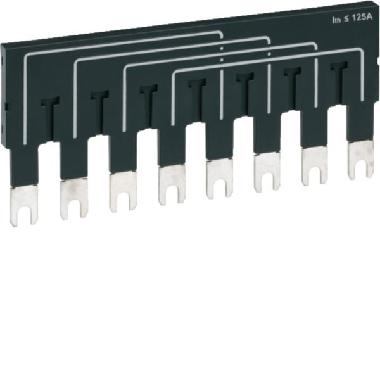 BARRE DI COLLEGAMENTO 2X4P COMM. 63-125A - HAGER HZI400 - HAGER HZI400 product photo Photo 01 3XL