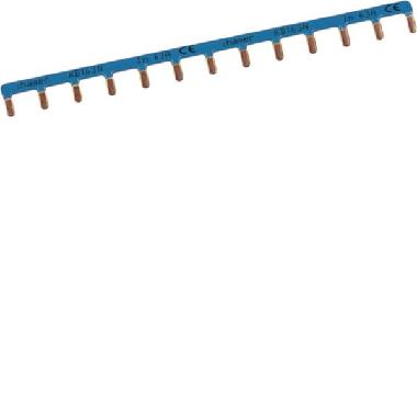 BARRETTE CABLAGGIO 1P BLU 13M - HAGER KB163N product photo Photo 01 3XL