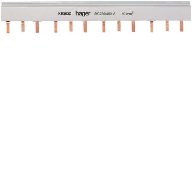 BARR. A PUNTALE 3P 63A 24M - HAGER KB363C product photo Photo 01 3XL