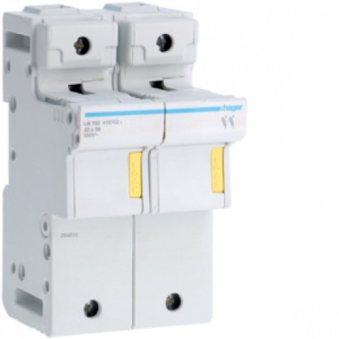 PORTAFUSIBILE SEZIONABILE NON ACC. 22X58 2P 4M - HAGER LR702 product photo Photo 01 3XL
