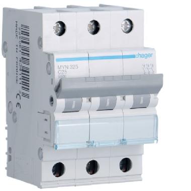 INTERR.MAGN.TERM.3P 25A C 4.5KA 3M - HAGER MYN325 - HAGER MYN325 - HAGER MYN325 product photo Photo 01 3XL