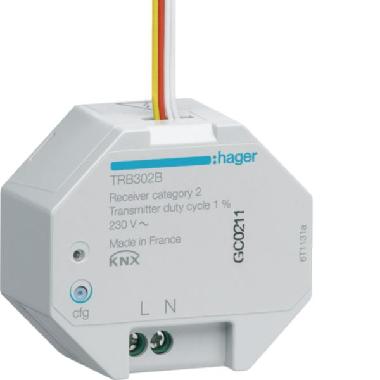 MOD.KNX RF 2 IN 230V QUICKLINK - HAGER TRB302B - HAGER TRB302B - HAGER TRB302B product photo Photo 01 3XL