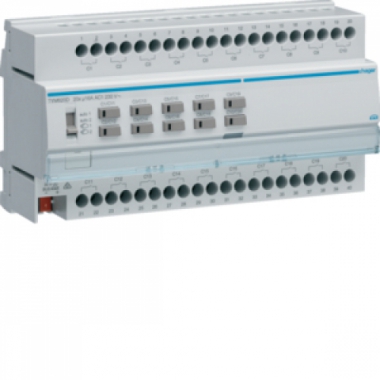 MODULO KNX+ TP 20 OUT 16A AC1 230V C-LOAD 10M - HAGER TYM620D product photo Photo 01 3XL