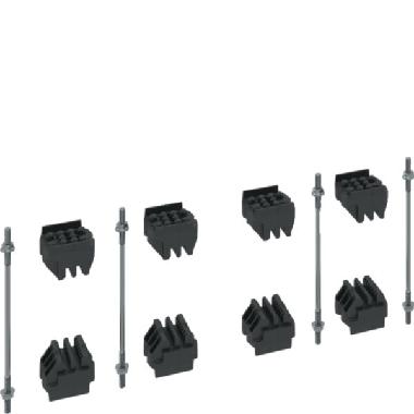 KIT PORTABARRE 3F+N X 2 BARRE 5MM Q.EVO - HAGER UC825BB - HAGER UC825BB product photo Photo 01 3XL