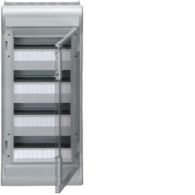 VECTOR CENTR.PARETE 4X12MD PORTA TRASP.IP65 - HAGER VE412G product photo Photo 01 3XL