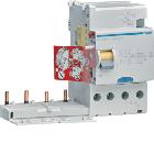 BLOCCO DIFFERENZIALE 4P 300MA <63A A 3M - HAGER BF463N product photo