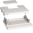 DUE TESTATE IP40 QUADRO 4 L370 - HAGER FC415 product photo