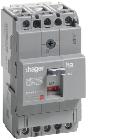 INTERR AUTOM X160 3P 18KA 80A SGANC TM - HAGER HDA080L - HAGER HDA080L product photo