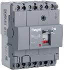 INTERR AUTOM X160 4P 18KA 80A SGANC TM - HAGER HDA081L - HAGER HDA081L - HAGER HDA081L product photo