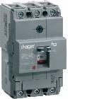 INTERRUTORE AUTOMATICO X160 3P 18KA 125A SGANC TM - HAGER HDA125L product photo