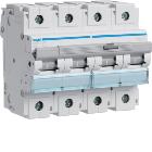 INTERR. AUTOM. 4P 100A 15KA B 6M - HAGER HMB490 product photo