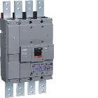 INTERRUTTORE AUTOMATICO H1600 4P 50KA 1250A SGANC LSI - HAGER HNF981H product photo