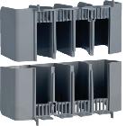 KIT 2 COPRIMORSETTI X160 4P ATT DIVARICATI - HAGER HYA024H product photo