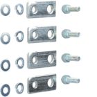 KIT 4 ATTACCHI ANTERIORI PROLUNGATI H250 4P - HAGER HYC010H product photo