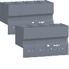 SET 2 CALOTTE ATT ANTER DRITTI P250 4P - HAGER HYT022H - HAGER HYT022H product photo