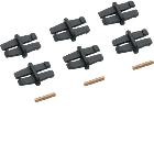 KIT DI ACCOPPIAMENTO PORTAFUSIBILI - HAGER LB026 product photo