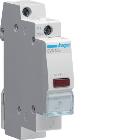 1 SEGNALATORE LUMINOSO ROSSO 1 12-48V 1M - HAGER SVN132 product photo