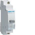 1 PULSANTE NON LUMINOSO A RITENUTA 1NA 1M - HAGER SVN312 product photo