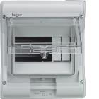 VECTOR IP65 PARETE 1X12 MODULO PORTA TRASPARENTE - HAGER VE112G product photo