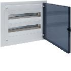 GOLF IP40 CENTRALINO INCASSO 36M 2X18 PORTA TRASPARENTE - HAGER VF218TG product photo