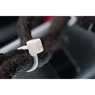 Fascetta 100x2.5 PA66V0 bianco T18R - HELLERMANNTYTON 111/91819 product photo Photo 04 3XL