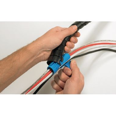 Spirale aperta 25mm nero 25 mt HWPP25 - HELLERMANNTYTON 161/64401 product photo Photo 06 3XL