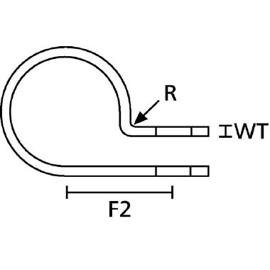 P-Clip PA66HS nero 6.5mm H3P - HELLERMANNTYTON 211-60002 product photo Photo 06 3XL
