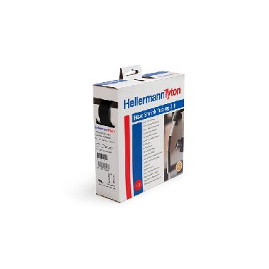 TERMORESTRINGENTE 2,4/1,2MM BK NERO - HELLERMANNTYTON 300-30240 - HELLERMANNTYTON 300-30240 product photo Photo 01 3XL