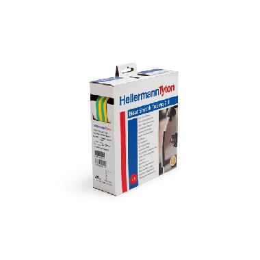 Termorestringente 2:1 MB 6. 4/3. 2 GNYE HIS - HELLERMANNTYTON 300-30647 product photo Photo 01 3XL