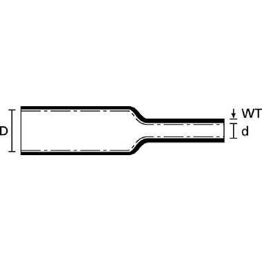 TERMORESTRINGENT COLLA 3:1 MB 12/4 CL HIS-A - HELLERMANNTYTON 308-11203 - HELLERMANNTYTON 308-11203 product photo Photo 04 3XL