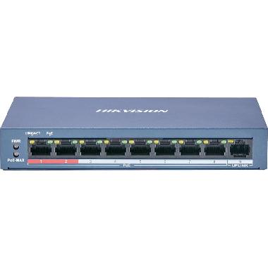 Ds-3e0109p-e/m switch unman 8 poe eco - HIKVISION DS-3E0109P-E/M product photo Photo 01 3XL