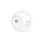 DS-PDSMK-S-WE RILEV RADIO FUMO - HIKVISION DS-PDSMK-S-WE product photo