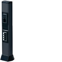 Colonna bifacciale in alluminio porta apparecchi - BOCCHIOTTI BIS660NR product photo