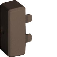 TERMINALE MINI PER CANALINA 22X10 MARRONE - BOCCHIOTTI LM2210B product photo