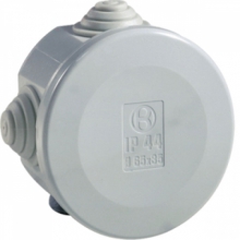 CASSETTA PARETE DIAMETRO 65X35 - BOCCHIOTTI IP4401GRI product photo