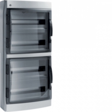 CENTRALINO PARETE 72 MODULI GRIGIO IP65 - BOCCHIOTTI IP6572GRI product photo